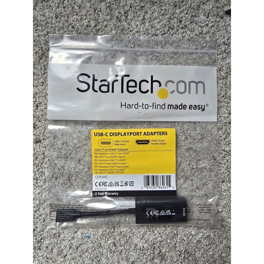StarTech CDP2HD USB-C to HDMI Adapter 4K 60Hz Active